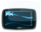 Schutzfolie atFoliX kompatibel mit TomTom GO 500 2005, ultraklare FX (3X)