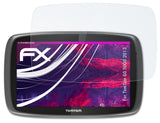 Glasfolie atFoliX kompatibel mit TomTom GO 5000 2013, 9H Hybrid-Glass FX