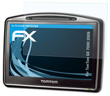 Schutzfolie atFoliX kompatibel mit TomTom GO 7000 2009, ultraklare FX (3X)