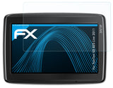 atFoliX Schutzfolie kompatibel mit TomTom GO 825 Live 2011, ultraklare FX Folie (3X)