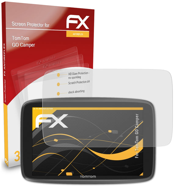 atFoliX FX-Antireflex Displayschutzfolie für TomTom GO Camper