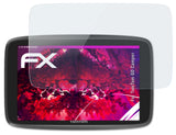 Glasfolie atFoliX kompatibel mit TomTom GO Camper, 9H Hybrid-Glass FX