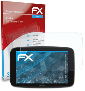 atFoliX FX-Clear Schutzfolie für TomTom GO Discover 7 inch