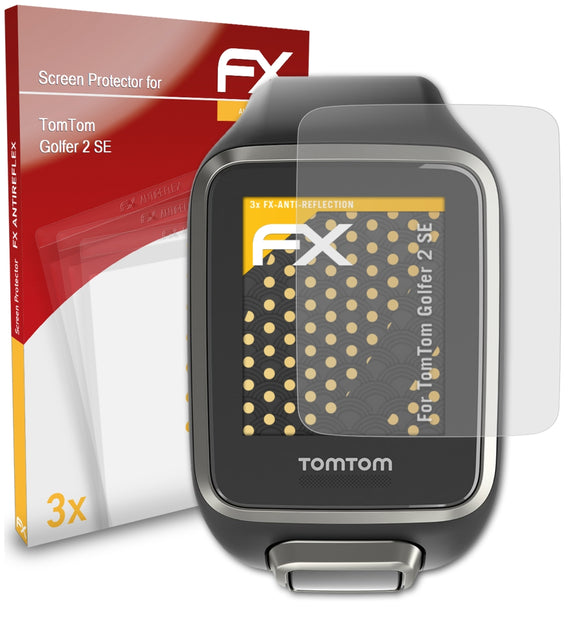 atFoliX FX-Antireflex Displayschutzfolie für TomTom Golfer 2 SE