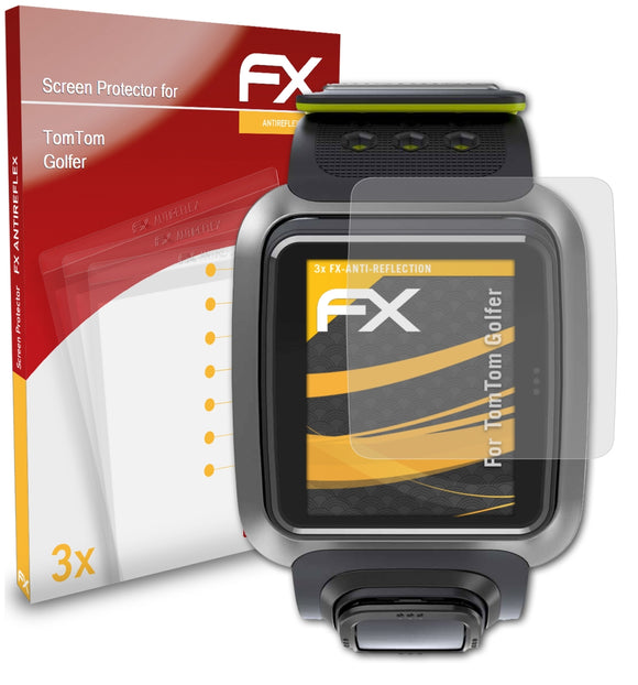 atFoliX FX-Antireflex Displayschutzfolie für TomTom Golfer