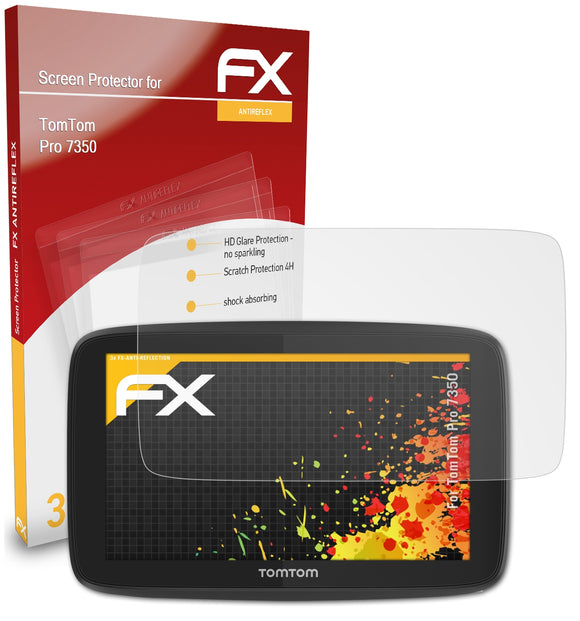 atFoliX FX-Antireflex Displayschutzfolie für TomTom Pro 7350
