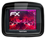 Glasfolie atFoliX kompatibel mit TomTom Rider 2nd edition, 9H Hybrid-Glass FX