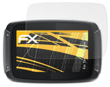 Panzerfolie atFoliX kompatibel mit TomTom Rider 500, entspiegelnde und stoßdämpfende FX (3X)