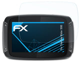 Schutzfolie atFoliX kompatibel mit TomTom Rider 500, ultraklare FX (3X)