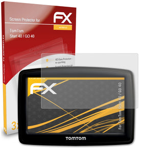 atFoliX FX-Antireflex Displayschutzfolie für TomTom Start 40 / GO 40