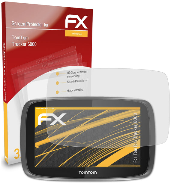 atFoliX FX-Antireflex Displayschutzfolie für TomTom Trucker 6000