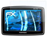 atFoliX Schutzfolie kompatibel mit TomTom XL LIVE IQ Routes, ultraklare FX Folie (3X)