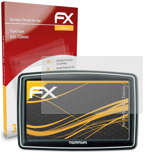 atFoliX FX-Antireflex Displayschutzfolie für TomTom XXL Classic