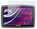 Glasfolie atFoliX kompatibel mit TomTom XXL Classic, 9H Hybrid-Glass FX