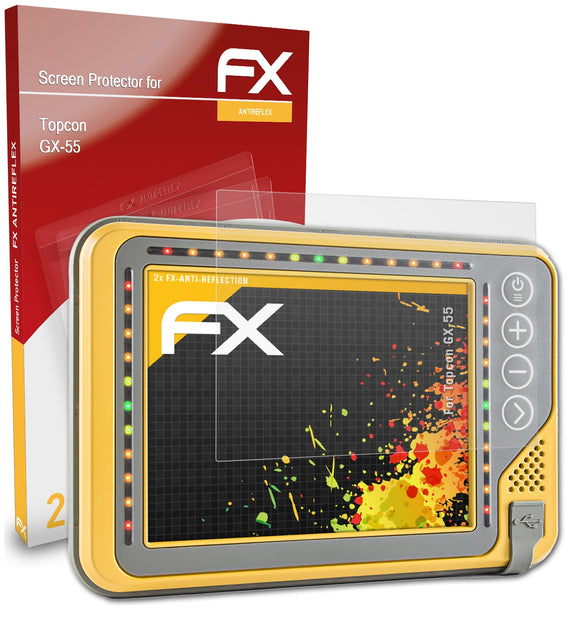 atFoliX FX-Antireflex Displayschutzfolie für Topcon GX-55