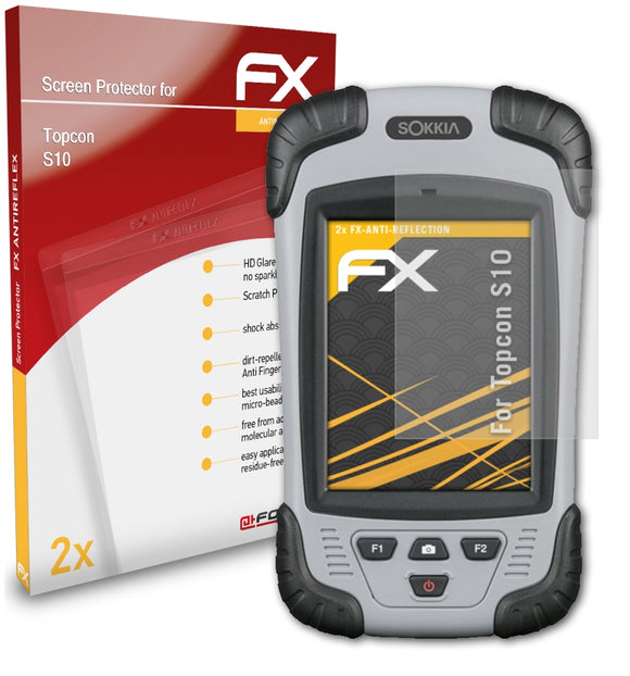 atFoliX FX-Antireflex Displayschutzfolie für Topcon S10