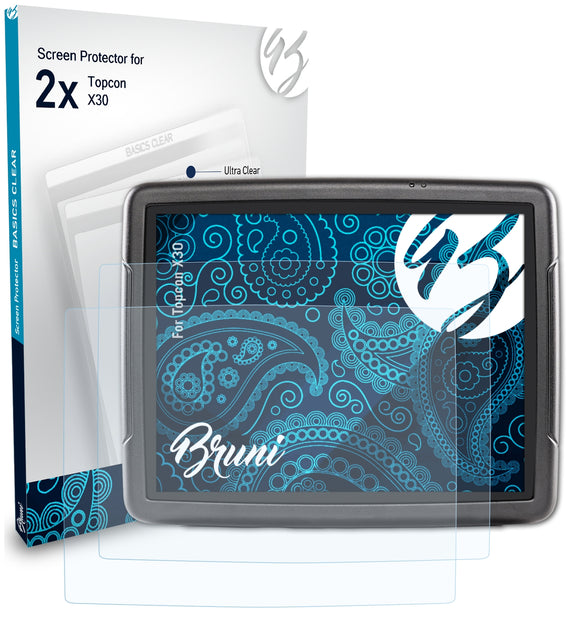 Bruni Basics-Clear Displayschutzfolie für Topcon X30