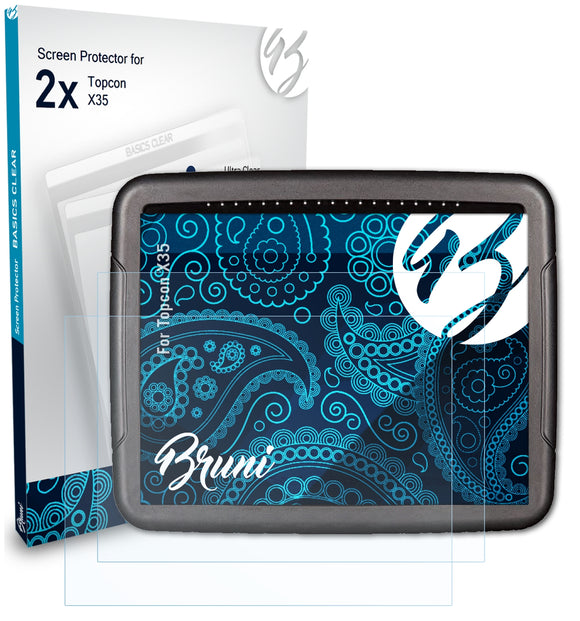 Bruni Basics-Clear Displayschutzfolie für Topcon X35