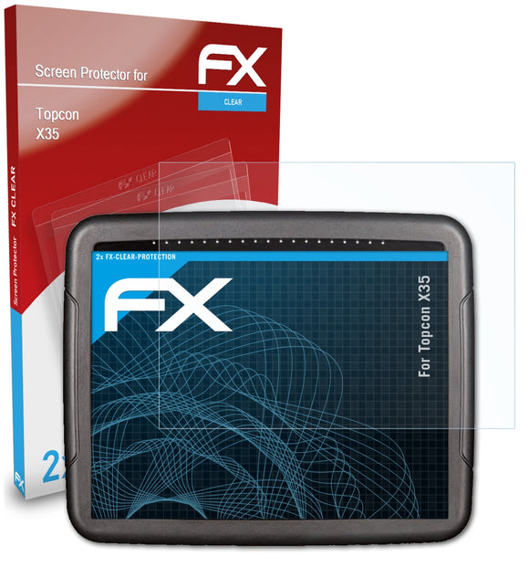 atFoliX FX-Clear Schutzfolie für Topcon X35