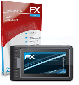 atFoliX FX-Clear Schutzfolie für Topdon ArtiDiag800 BT