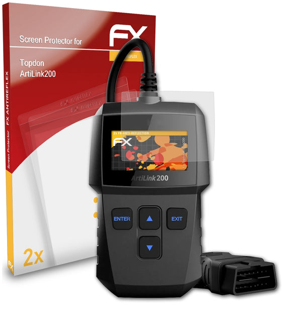 atFoliX FX-Antireflex Displayschutzfolie für Topdon ArtiLink200