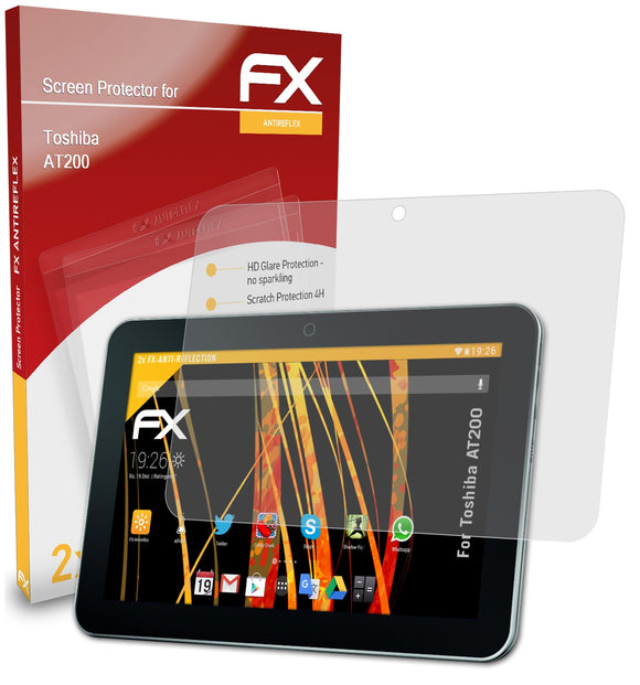 atFoliX FX-Antireflex Displayschutzfolie für Toshiba AT200
