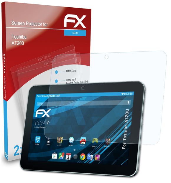 atFoliX FX-Clear Schutzfolie für Toshiba AT200