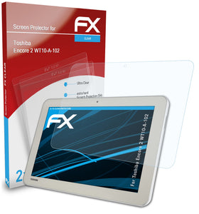 atFoliX FX-Clear Schutzfolie für Toshiba Encore 2 (WT10-A-102)