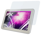 Glasfolie atFoliX kompatibel mit Toshiba Encore 2 WT10-A-102, 9H Hybrid-Glass FX