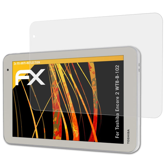 atFoliX FX-Antireflex Displayschutzfolie für Toshiba Encore 2 (WT8-B-102)