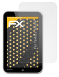 Panzerfolie atFoliX kompatibel mit Toshiba Encore, entspiegelnde und stoßdämpfende FX (2X)