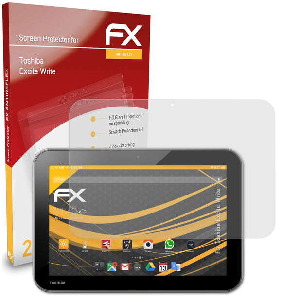 atFoliX FX-Antireflex Displayschutzfolie für Toshiba Excite Write