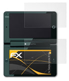 Panzerfolie atFoliX kompatibel mit Toshiba Libretto W100, entspiegelnde und stoßdämpfende FX (2er Set)