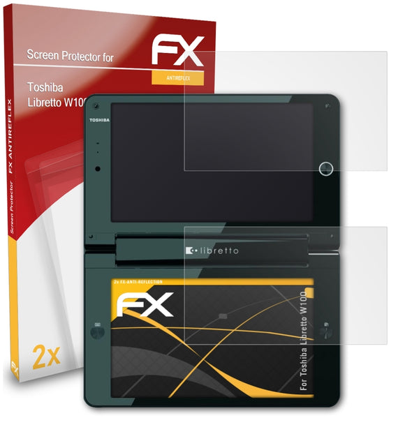 atFoliX FX-Antireflex Displayschutzfolie für Toshiba Libretto W100