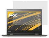 Panzerfolie atFoliX kompatibel mit Toshiba Portege X20W, entspiegelnde und stoßdämpfende FX (2X)