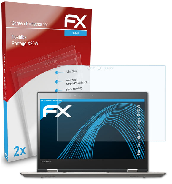 atFoliX FX-Clear Schutzfolie für Toshiba Portege X20W