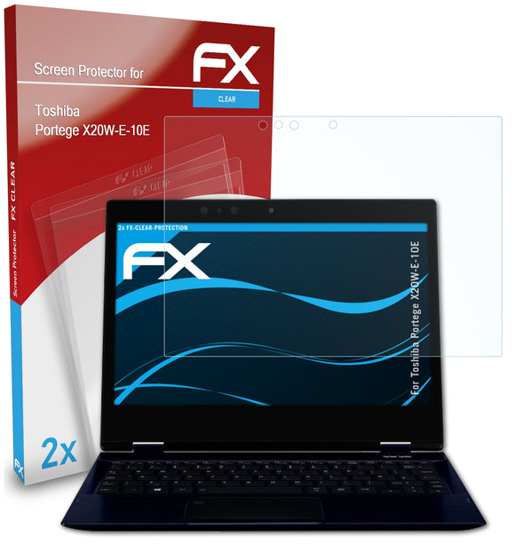 atFoliX FX-Clear Schutzfolie für Toshiba Portege X20W-E-10E