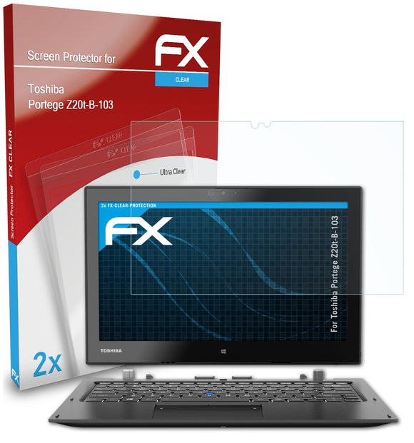 atFoliX FX-Clear Schutzfolie für Toshiba Portege Z20t-B-103