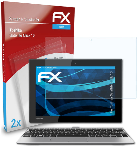 atFoliX FX-Clear Schutzfolie für Toshiba Satellite Click 10