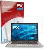 atFoliX FX-Clear Schutzfolie für Toshiba Satellite Radius 12
