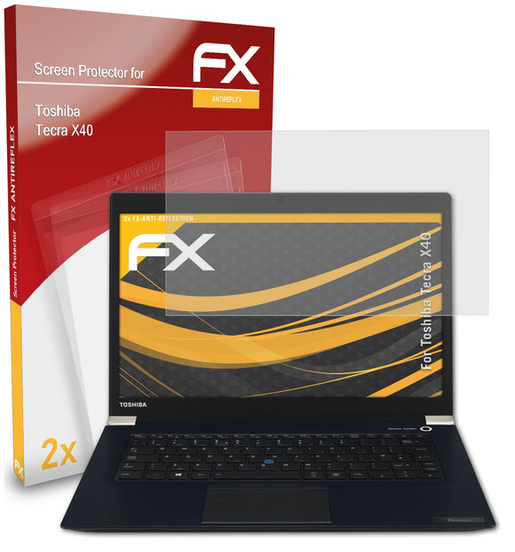 atFoliX FX-Antireflex Displayschutzfolie für Toshiba Tecra X40
