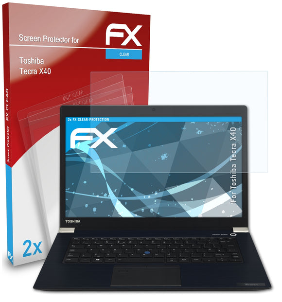 atFoliX FX-Clear Schutzfolie für Toshiba Tecra X40