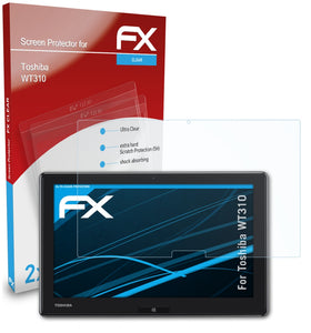 atFoliX FX-Clear Schutzfolie für Toshiba WT310