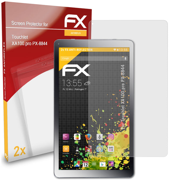 atFoliX FX-Antireflex Displayschutzfolie für Touchlet XA100.pro (PX-8844)