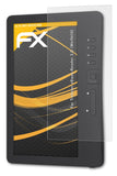 Panzerfolie atFoliX kompatibel mit Trekstor eBook-Reader 3.0 (Weltbild), entspiegelnde und stoßdämpfende FX (2X)