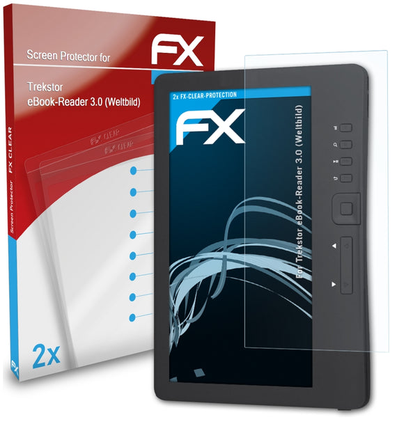 atFoliX FX-Clear Schutzfolie für Trekstor eBook-Reader 3.0 (Weltbild)