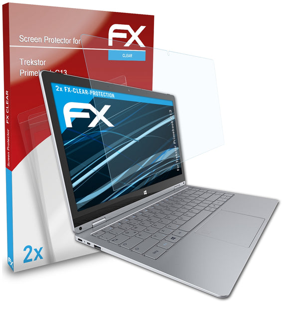 atFoliX FX-Clear Schutzfolie für Trekstor Primebook C13
