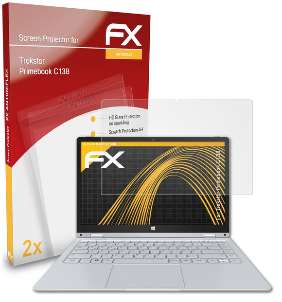 atFoliX FX-Antireflex Displayschutzfolie für Trekstor Primebook C13B