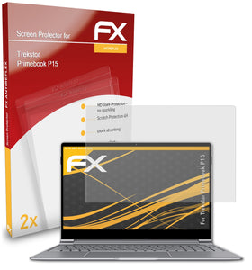 atFoliX FX-Antireflex Displayschutzfolie für Trekstor Primebook P15