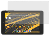 Panzerfolie atFoliX kompatibel mit Trekstor SurfTab breeze 7.0 plus, entspiegelnde und stoßdämpfende FX (2X)